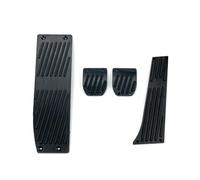 Copripedali Per BMW E93 Per X1 1 2 3 4-serie E39 E46 E87 E84 E90 E91 E92 Auto Nero Lega Alluminio Poggiapiedi Pedale Gas Pedale Freno(MT Black)