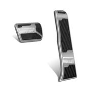 Copripedali Per BYD Per Sigillo Per U Pedali Per Auto Copri Pedale Freno Acceleratore Antiscivolo In Lega Di Alluminio Accessori LHD Pedale Freno Frizione(Silver)