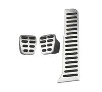 Copripedali Per CC Passat B6 B7 R36 Per R-line Pedali per auto in acciaio inossidabile LHD Copri pedale del freno e dell'acceleratore Pedali Auto(3Pcs MT)