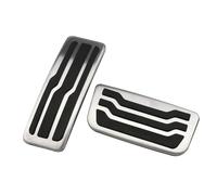 Copripedali Per Ford Per Everest Per Ranger 2015-2021 Pedali Auto Acceleratore Carburante Gas Freno Copertura Pedale Set Pedali Poggiapiedi(AT pedal)