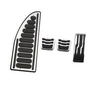 Copripedali Per Ford Per Everest Per Ranger 2016-2023 Pedali Per Auto Copri Pedale Freno E Acceleratore Pedali auto(4Pcs MT with rest)