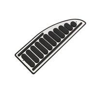 Copripedali Per Ford Per Focus Per Jeep Per Compass 2017-2020 Poggiapiedi Pedale Protezione Accessorio Pedali Auto In Acciaio Inox Pedale Freno Frizione(Style-black)