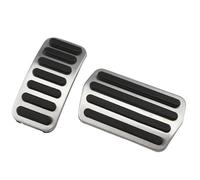 Copripedali Per Ford Per S-Max 2007-2013 2014 Carburante Gas Freno Nessuna Perforazione Copripedale Parti Pedali Per Auto In Acciaio Inossidabile Copripedali Antiscivolo(2 piece)