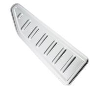 Copripedali Per Jeep Per Renegade 2014-2023, Copripedale Poggiapiedi, Protezione Per Pedali Auto In Lega Di Alluminio Con Guida A Sinistra. Pedale Freno Frizione(1pc sliver Rest)