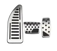 Copripedali Per Jeep Per Renegade Per Compass Per Fiat Per 500X 2014-2020 Pedaliera In Acciaio Inox Accessori Pedale Acceleratore Freno Auto Pedale Freno Frizione(Style 2)