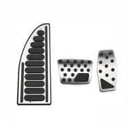 Copripedali Per Jeep Per Renegade Per Compass Per Fiat Per 500X 2014-2020 Pedaliera In Acciaio Inox Accessori Pedale Acceleratore Freno Auto Pedale Freno Frizione(Style 1)