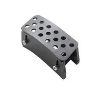 Copripedali Per Jeep Per Wrangler Per JK Per JKU 2007-2017 Copertura Estensibile Pedale Dell'acceleratore Antiscivolo Poggiapiedi Regolabile Cuscinetto Pedale Freno Frizione(Black)