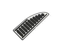 Copripedali Per Mondeo Per S-Max Per Jeep Per Compass Pedali Per Auto In Acciaio Inossidabile Poggiapiedi Protezione Pedali Accessori Pedale Freno Frizione(Style B)