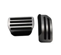 Copripedali Per Nissan Per March Per Maxima Accessori Auto Acciaio Inox AT MT Auto Benzina Carburante Freno Poggiapiedi Pedale Pedale Freno Frizione(AT)