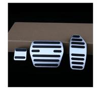 Copripedali Per Nissan Per X-Trail T32 T33 Xtrail 2014~2023 Copri Pedale Freno Carburante In Lega Di Alluminio Set pedali auto(Silver 3PCS)