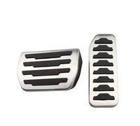Copripedali Per Range Per Rover Per Evoque Per Land Per Rover Per Discovery Per Jaguar Per E-Pace Copripedali Freno/acceleratore In Acciaio Pedale Freno Frizione(AT 2 pcs)