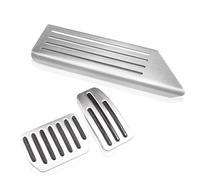 Copripedali Per Tesla Per Model 3 2017 2018 2019 Pedali 2 Pezzi Copri Pedali Auto In Lega Di Alluminio AT Pedale Freno Frizione(3pcs)