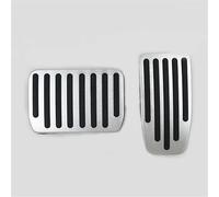 Copripedali Per Tesla Per Model 3 2017 2018 2019 Pedali 2 Pezzi Copri Pedali Auto In Lega Di Alluminio AT Pedale Freno Frizione(2pcs)