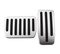 Copripedali Per Tesla Per Model 3 Per Y 2022 2023 2024 Pedali Acceleratore Pastiglie Freno Copripedale Auto In Lega Di Alluminio Acciaio Inossidabile Pedale Freno Frizione(Stainless steel)