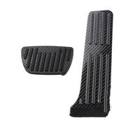 Copripedali Per Toyota Per Camry Per Avalon Per RAV4 2019-2022 Per Lexus Per ES Per GS 2018-2022 Pedali Freno Fibra Carbonio Pedale Freno Frizione(AT without Rest)