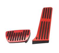 Copripedali Per Toyota Per RAV4 Per Avalon Per Camry 19-20 Per Highlander 20-21 Acceleratore Freno 2 Pz Auto Pedale Gas Pedali Del Copertura(Rosso)