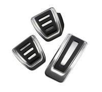 Copripedali Per VW Polo 2017-2022 LHD Pedali Per Auto Pedale Del Freno Dell'acceleratore Set Pedali Poggiapiedi(MT Without Rest)