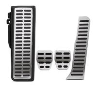 Copripedali per VW Tiguan 5N MK1 2009-2015 2016 Accessori Pedali Auto Acceleratore Freno Copripedale Antiscivolo AT 4 Pezzi