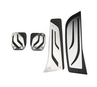 Copripedali Poggiapiedi RHD Per F20 F30 F31 316i 320i 328i Serie 1 3 E 4 Kit Copripedali Sportivi Per Acceleratore E Freno(MT with Rest)