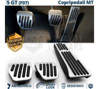 COPRIPEDALI Sportivi per Bmw Serie 5 GT F07 MANUALE Pedaliera Alluminio Gomma