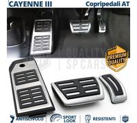 COPRIPEDALI Sportivi per Porsche Cayenne 3 AUTOMATICO Pedaliere Sportive Antisci