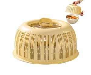 Copripiatti Alimentari - Copripiatti 2 In 1 Ventilati Per Piatti E Alimenti | Scolino Lavafrutta - Per Tavolo Sala Da Pranzo, Piano Cucina, Avanzi, Frutta, Preparazione dei Pasti, Cena In Famiglia