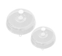 Copripiatto Per Microonde - Coperchio Trasparente Perforato, Protezione Antispruzzo Per Piastra Per Microonde, Dispositivo Di Protezione Del Forno, Pratico Accessorio Da Cucina | Per Hotel, Mense, Cuc