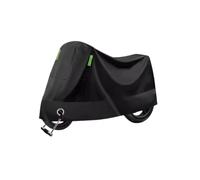 Copripioggia Per Motociclette Impermeabile E Antipolvere Per Scooter Interno Da Per Piaggio MP3 500(Nero)