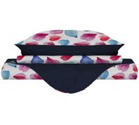 Copripiumino 1 Piazza e Mezzo con Stampa sul Sacco e Federe Doubleface Petali
