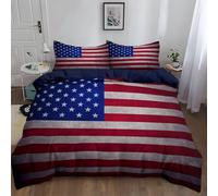 Copripiumino 3 pezzi 220 x 240 cm Immagini Ad Alta Definizione Modelli Di Bandiere NazionaliMotivo, set di biancheria da letto Marina Di MezzanotteStampa, microfibra Confortevole, per Ragazzi Ragazz