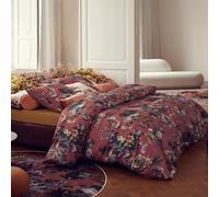 Copripiumino di Raso Matrimoniale mano seta Isabelle Marsala