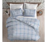 COPRIPIUMINO FLANELLA TORINO QUADRI BEIGE SUPER EUROPA SINGOLO MADE ITALY