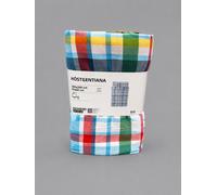 Copripiumino IKEA HOSTGENTIANA + 2 federe, check multicolore 200x200 cm