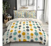 Copripiumino Matrimoniale 200x250 Punto Set Copripiumino Matrimoniale Linea Chic reversibile Copripiumini e 2 Federe 50x75 cm per DecorativoY2716