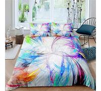 Copripiumino Matrimoniale 260X240 Colore Copripiumini in Microfibra,Set Copripiumino con Cerniera,Set Biancheria da Letto con 2 Federe 50 X 75 Cm,Copri Piumone Traspirante