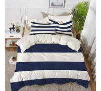 Copripiumino Matrimoniale Banda Biancheria da Letto Morbida Microfibra, Banda Copripiumini 240x260 cm e 2 Federe 50x80 cm, 3D Copripiumone #1035