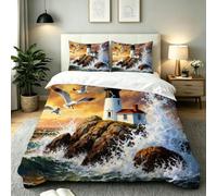 Copripiumino Matrimoniale Cervo Dorato 240x220, AW83