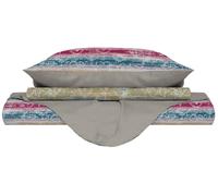 Copripiumino Matrimoniale con Federe Stampato Love Lines