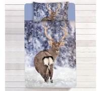 Copripiumino matrimoniale, singolo, una piazza e mezza, set completo 100% cotone