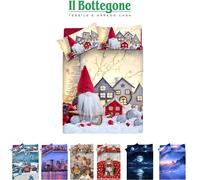Copripiumino matrimoniale, singolo, una piazza e mezza, set completo 100% cotone