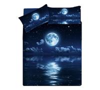 Copripiumino matrimoniale, singolo, una piazza e mezza, set completo 100% cotone