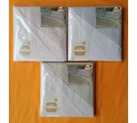 COPRIPIUMINO PARURE 2PIAZZE/MATRIMONIALE LE TELE NATURALI BIANCALUNA DOUBLE FACE