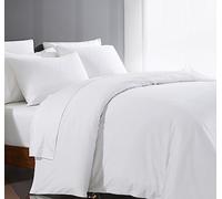 Copripiumino per letto king size, con cerniera, 1000 fili, 100% cotone egiziano, morbido come la seta, traspirante, con chiusura a cerniera nascosta, 1 pezzo