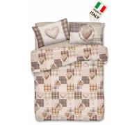 Copripiumino per piumino letto matrimoniale e singolo Made in Italy offerta
