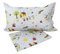 Copripiumino Pupazzi Bambini Ragazzi Family in Puro Cotone - Matrimoniale 2 PIAZZE CM. 250X200