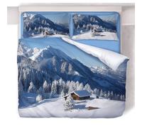 COPRIPIUMINO Rasatello HD FOTOGRAFICO BAITA neve