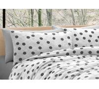 Copripiumino Sacco Piumone 100% Cotone Made In Italy Disegno Pois LT