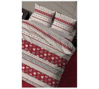 Copripiumino Sacco Piumone In 100% Cotone Disegno Stampa Corvara