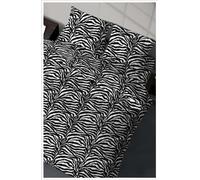 Copripiumino Sacco Piumone In 100% Cotone Disegno Stampa Zebrato