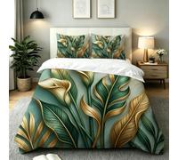 Copripiumino Singolo Calla Verde 135x200, ZQ7838